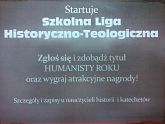 Szkolna Liga Historyczno - Teologiczna - powiększ zdjęcie