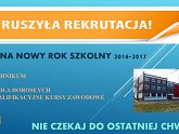 Rekrutacja na Nowy Rok Szkolny 2016 - 2017