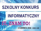 Konkurs Informatyczny - powiększ zdjęcie