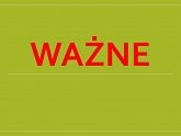 Zarządzenie Dyrektora CKZiU Dotyczące Dni Wolnych