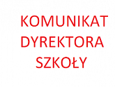 Komunikat Dyrektora 