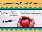 5 grudzień - Międzynarodowy Dzień Wolontariusza  - powiększ zdjęcie